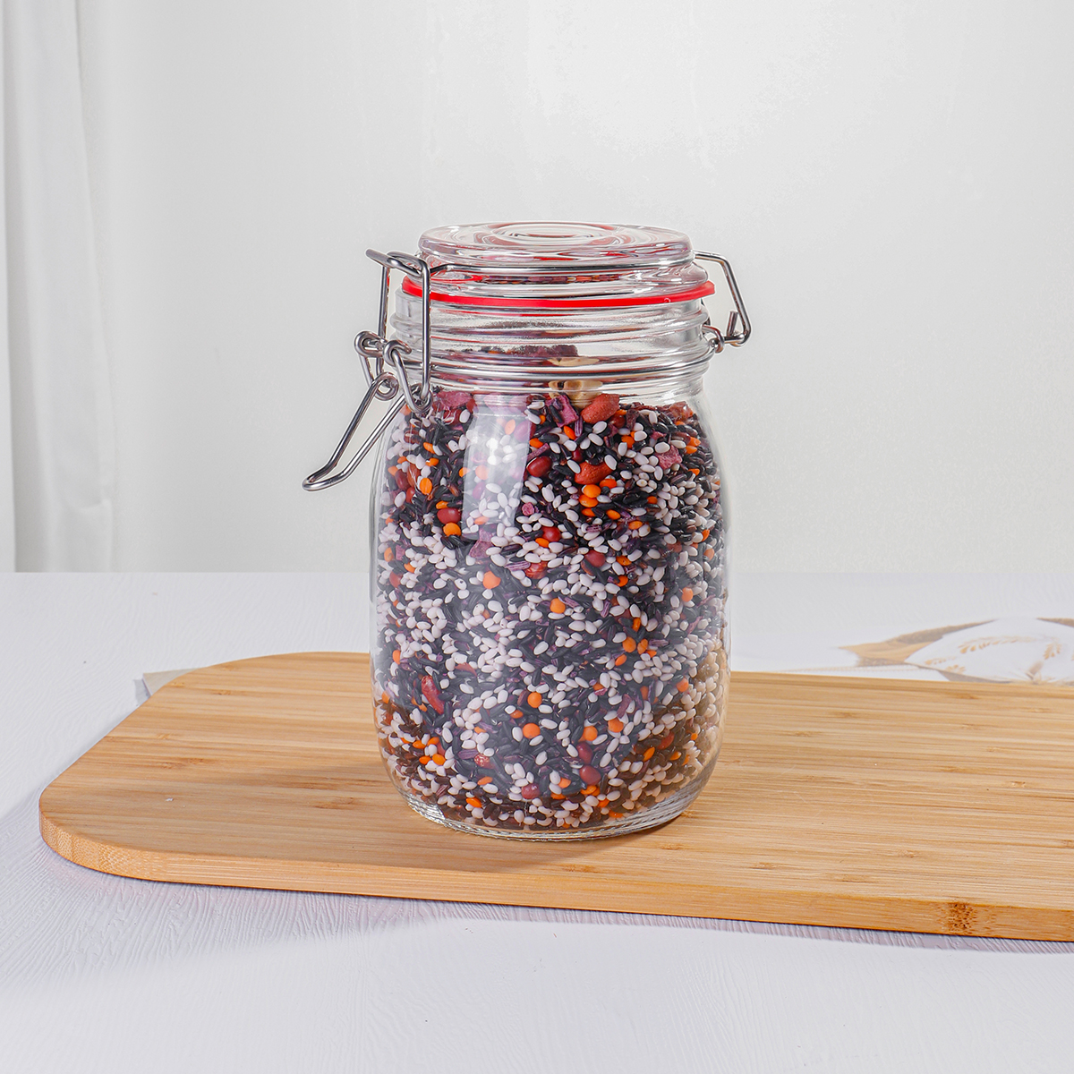 Glass Food Jars Spice Bottles