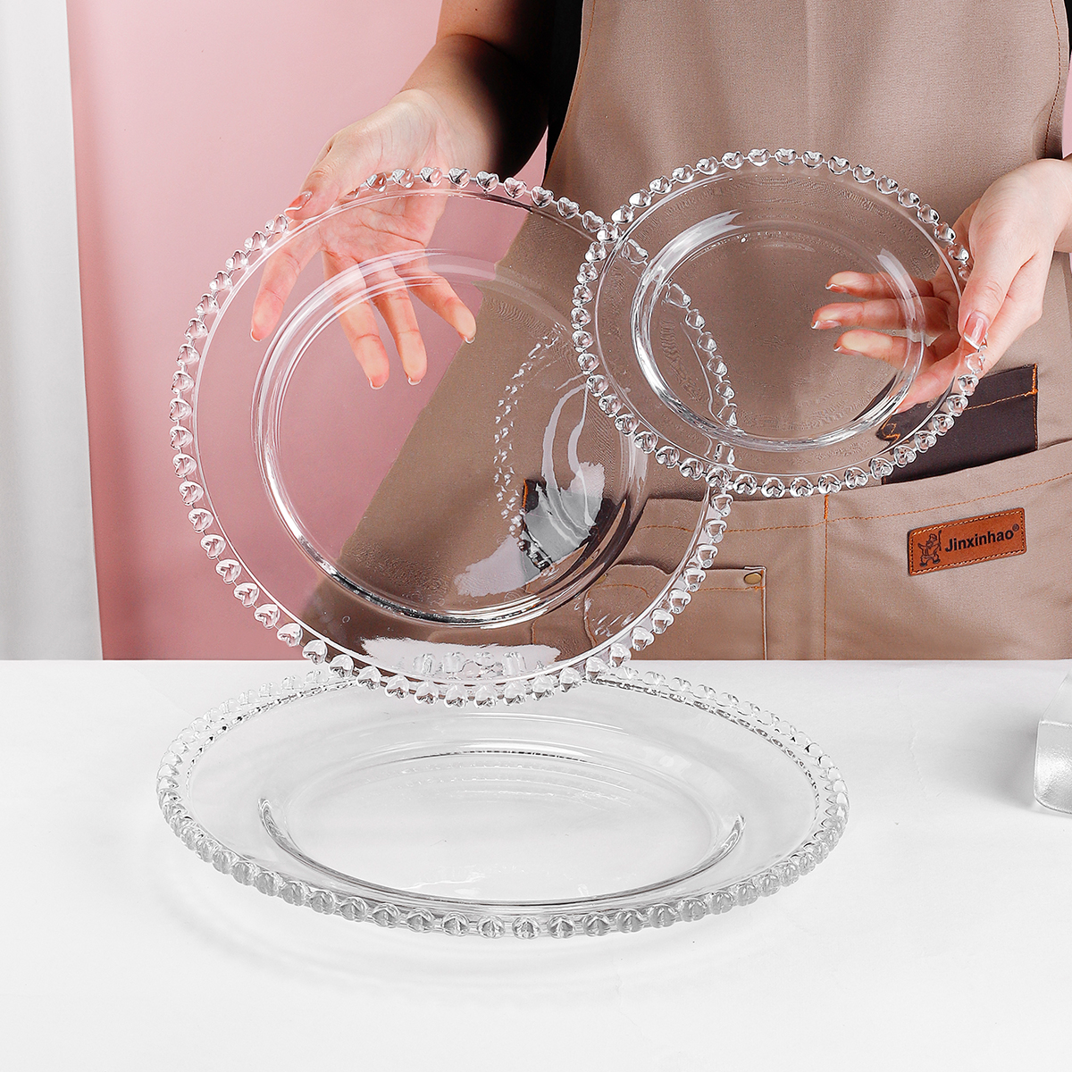 Love Collection-Glass Plate For Tableware