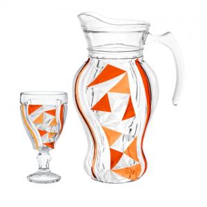 7PCS Drinking Set Color Design