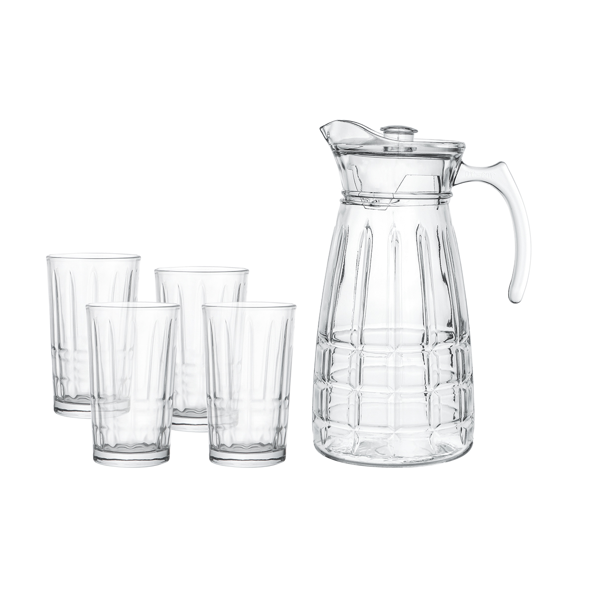 JH GLASSWARE Hot Cold Water Drinking Tea Jug With LidDRINKWAREJh