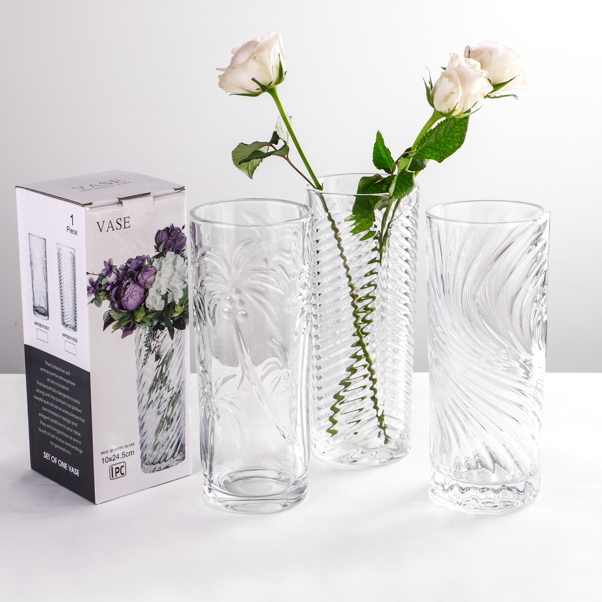 Glass Flower Vase