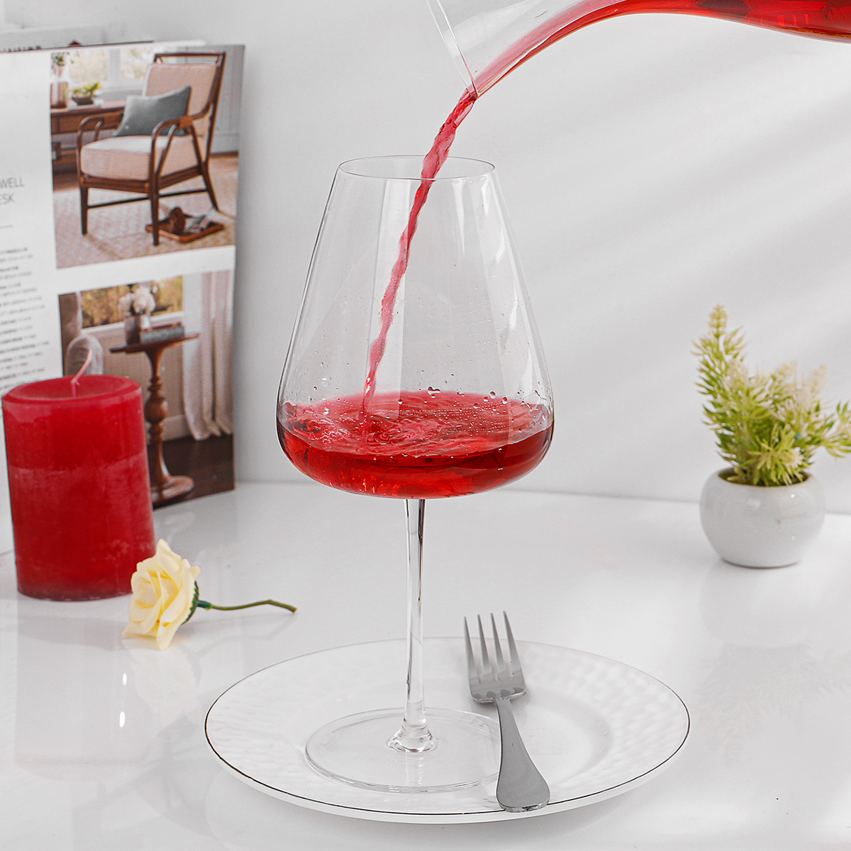 JINGHUANG Red wine glass cup for drinkware