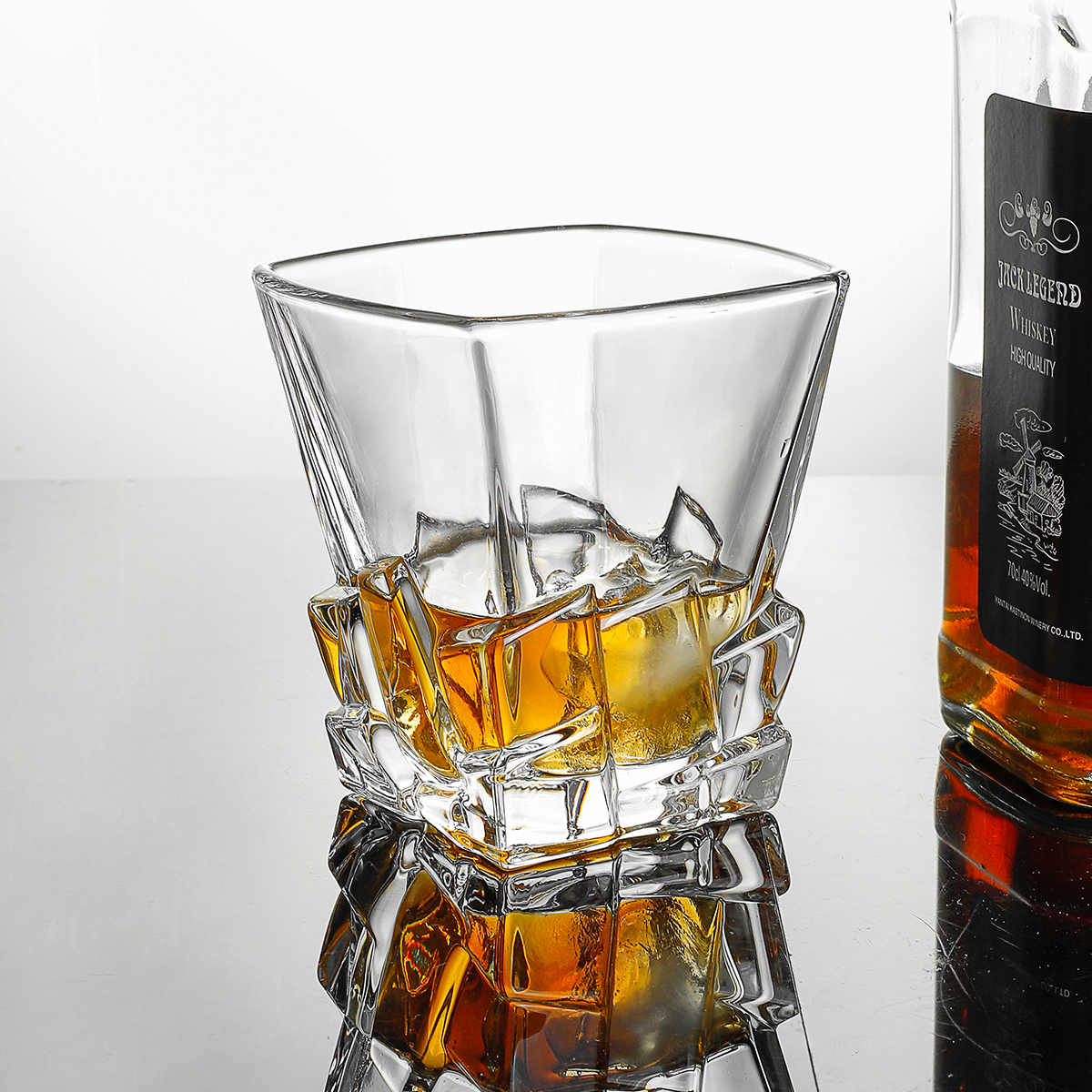 JH GLASSWARE- whisky glass cup
