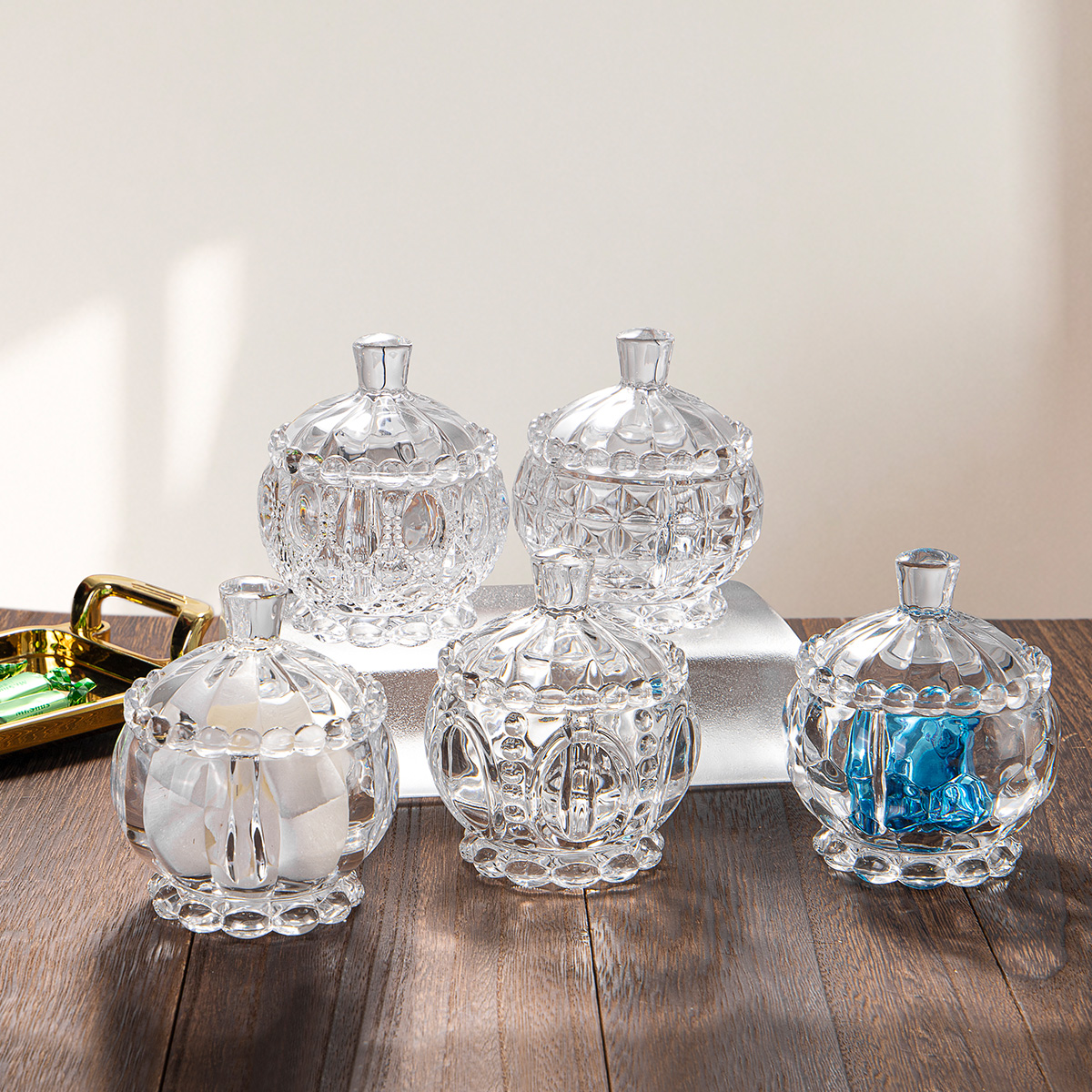 Glass Candy Jar