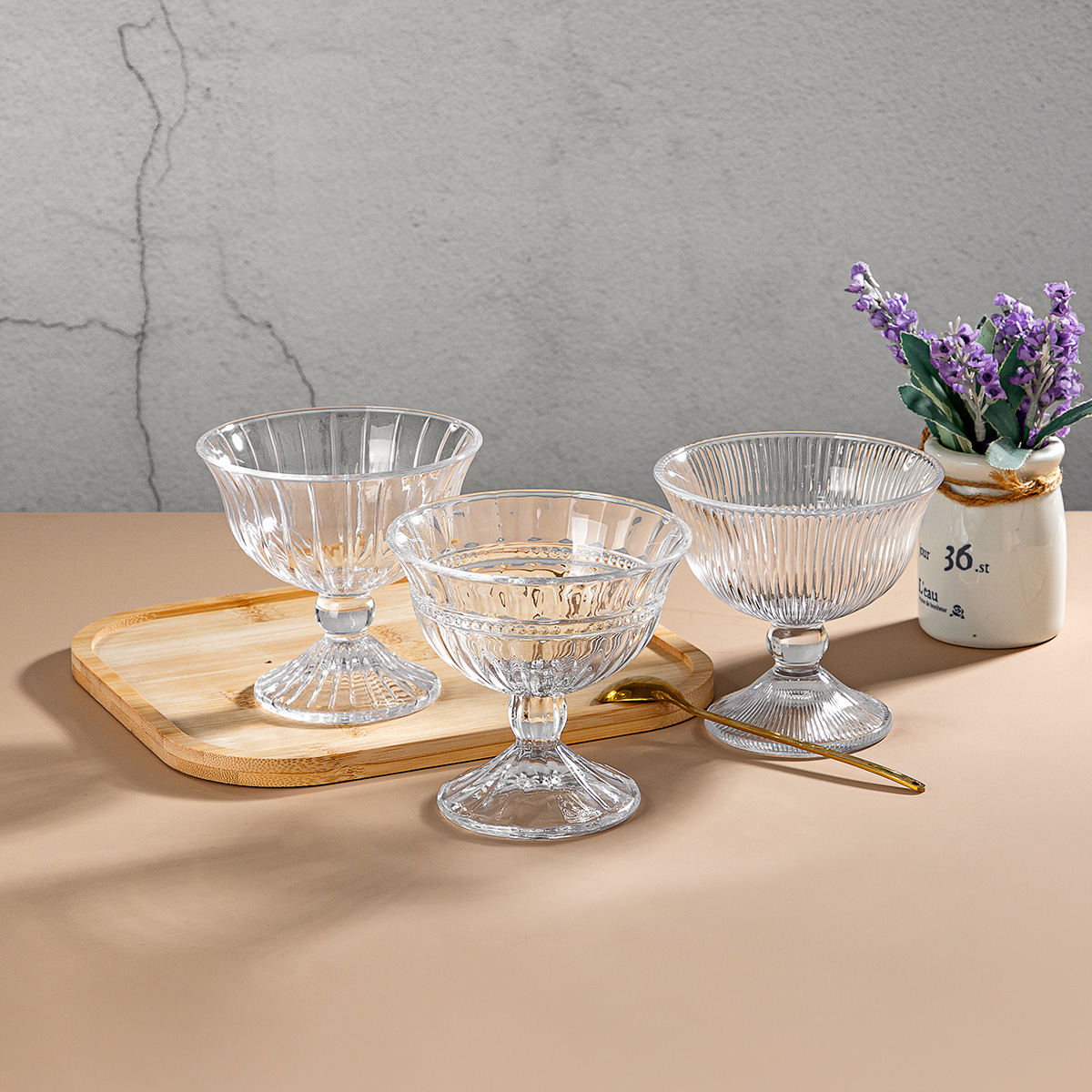 Glasses Ice Cream Bowl Wholesale