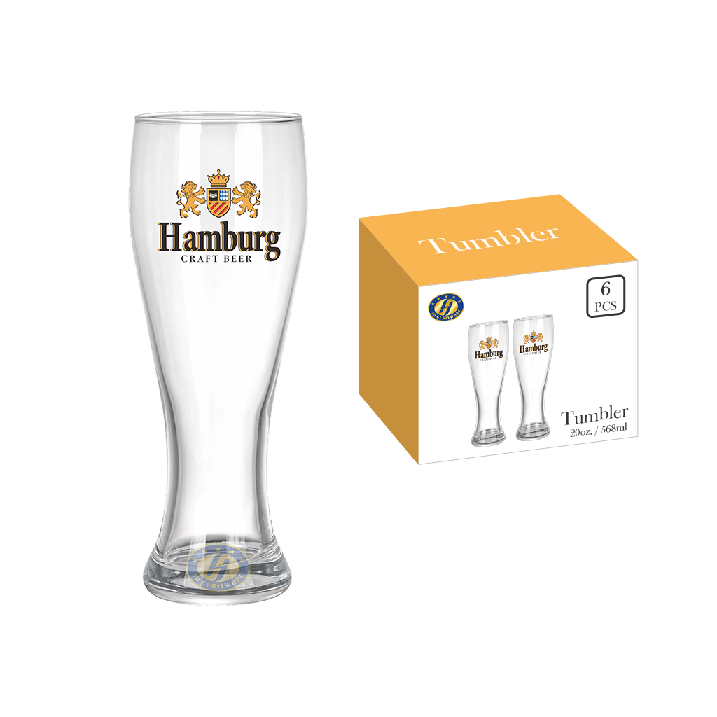 Beverage Drinking Glass for Craft Beer Wine