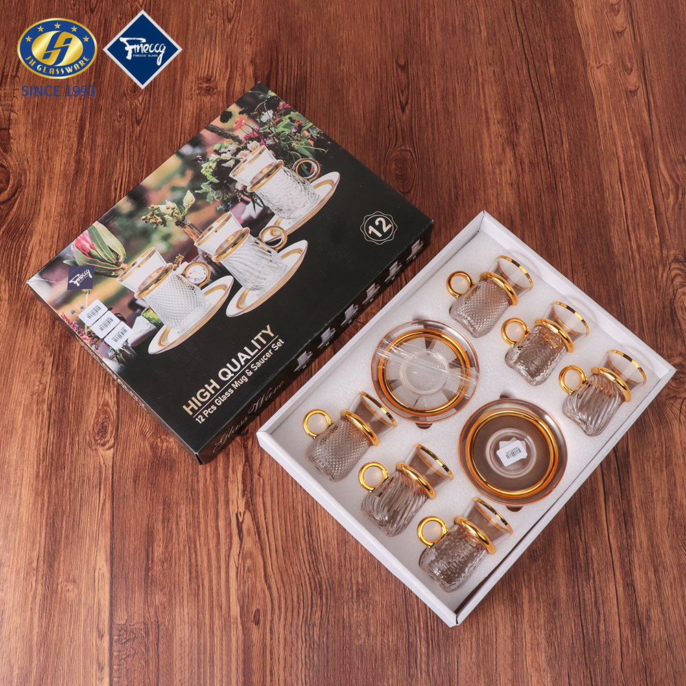 6-Person Gift Turkish Design Style for Drinking